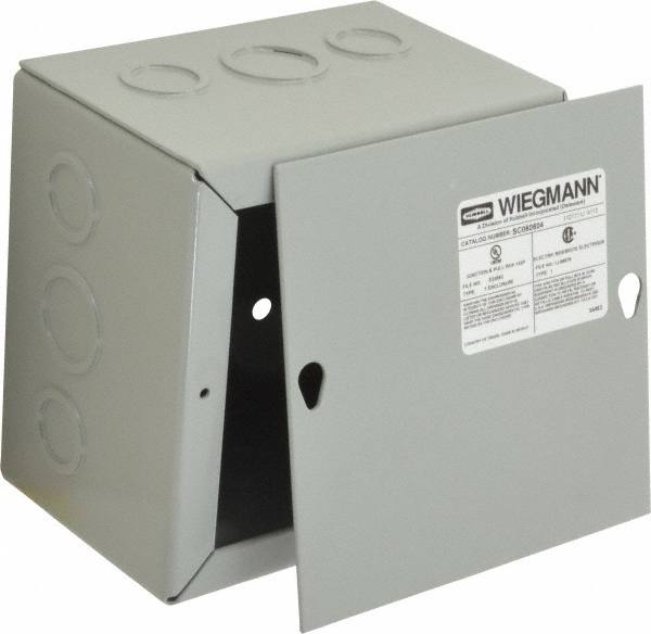 Junction Box Electrical Enclosure: Steel, NEMA 1 MPN:SC060604