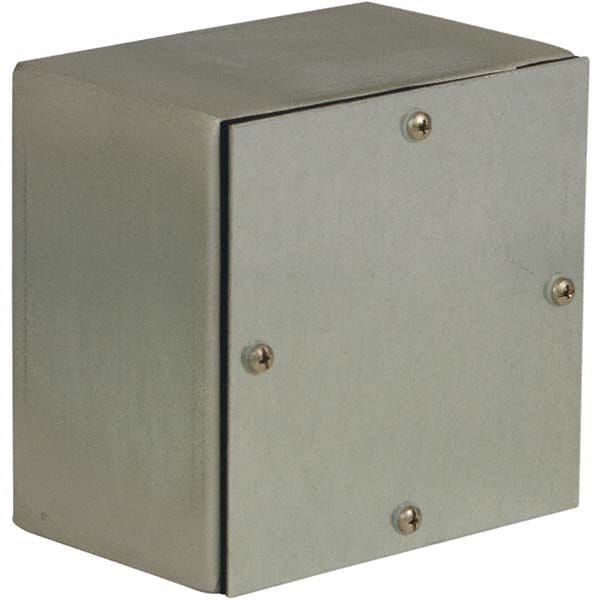 Junction Box Electrical Enclosure: Steel, NEMA 4 MPN:WA060604GSCG