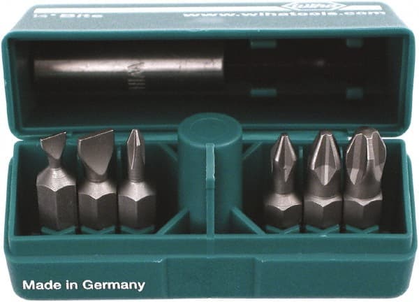 Screwdriver Insert Bit Set: Phillips & Slotted MPN:71198