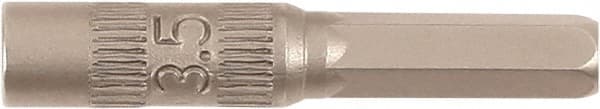 Screwdriver Insert Bit: 3 mm Drive, 4 mm OAL MPN:75822