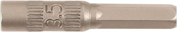 Screwdriver Insert Bit: 3.5 mm Drive, 4 mm OAL MPN:75823