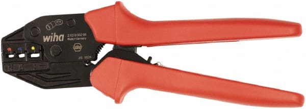 Crimpers, Handle Style: Ergonomic, Crimper Type: Connector Crimper, Maximum Wire Gauge: 10 AWG, Features: Comfortable Molded Ergonomic Grips MPN:43618