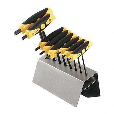 8 Pc Soft Grip Set In Stand In Metal St MPN:33499