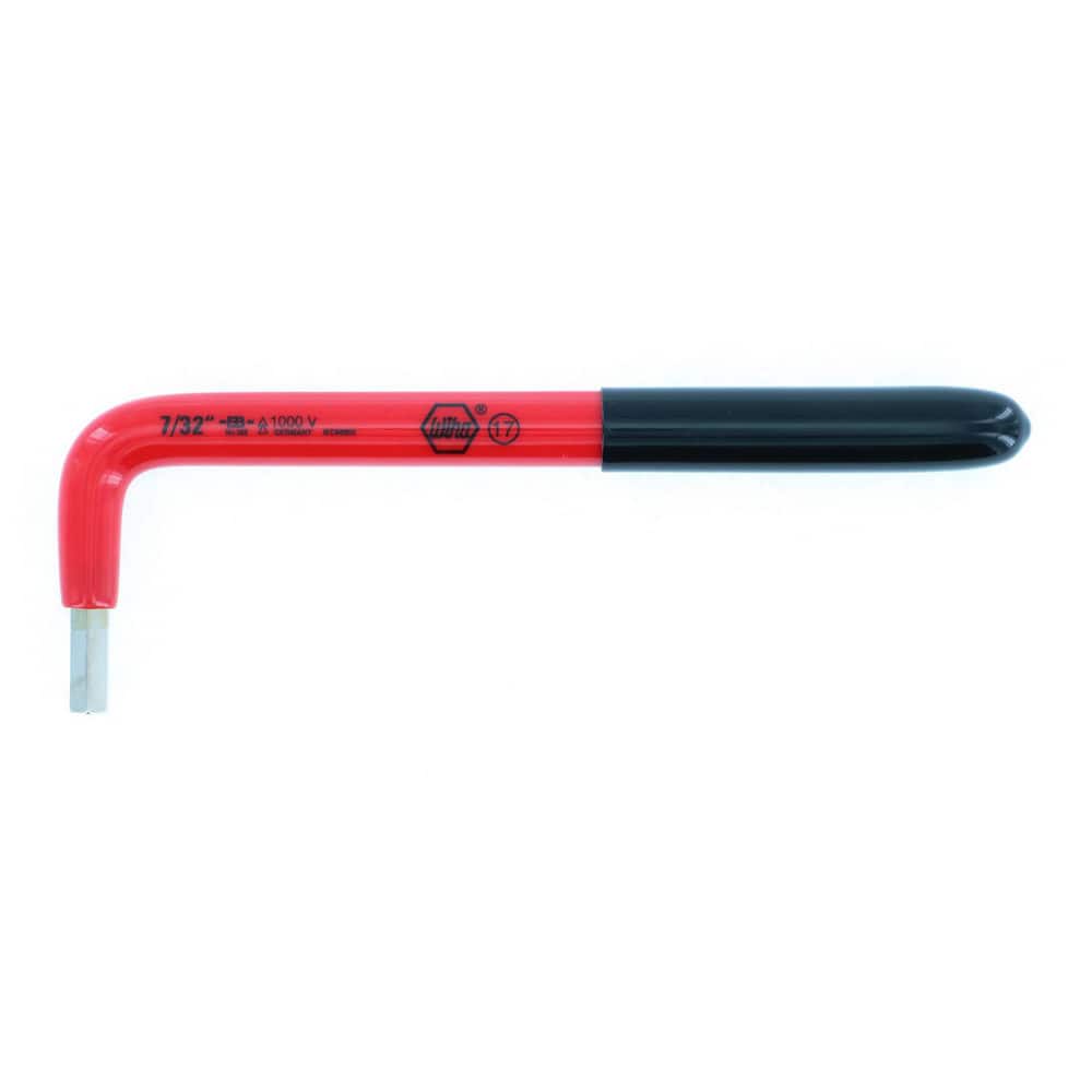 Hex Keys, End Type: Hex , Hex Size (Inch): 7/32 , Handle Type: L-Handle , Arm Style: Long , Arm Length: 5.3in  MPN:13667