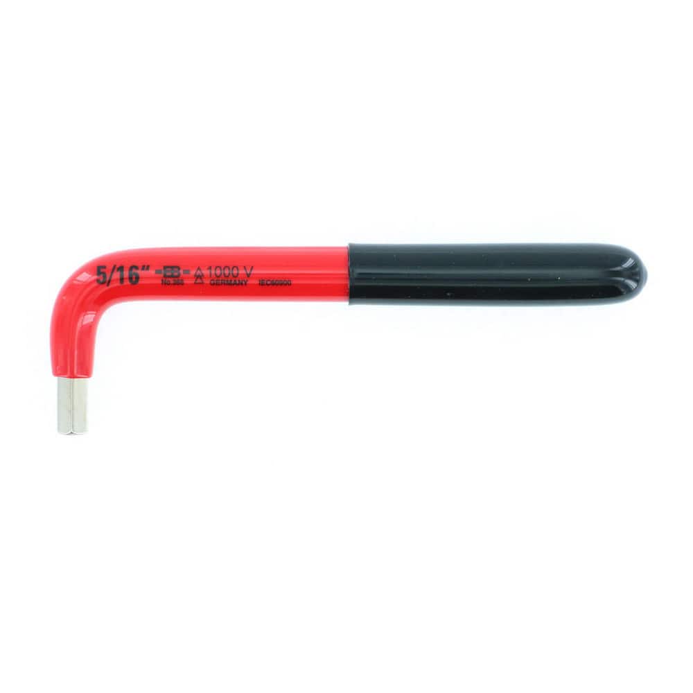 Hex Keys, End Type: Hex , Hex Size (Inch): 5/16 , Handle Type: L-Handle , Arm Style: Long , Arm Length: 5.3in  MPN:13669