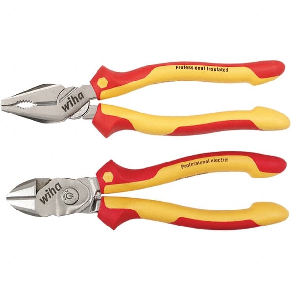 Plier Set: 2 Pc, Mini Pliers MPN:32862