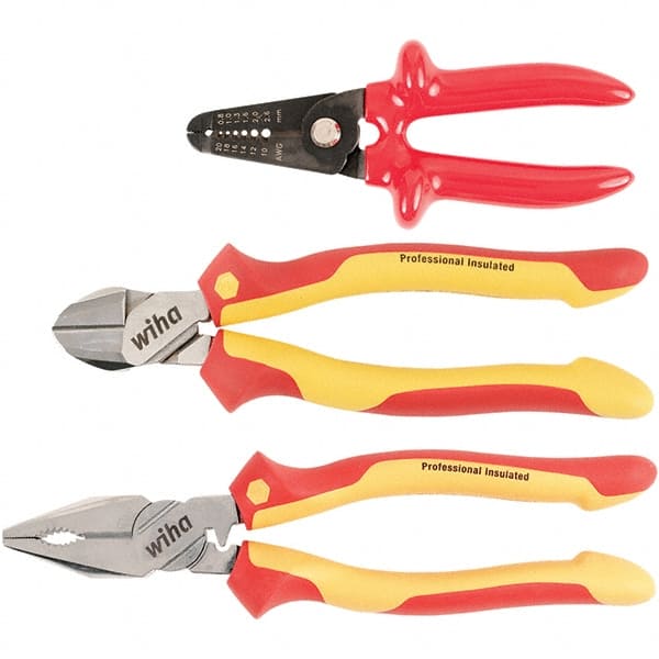 Plier Set: 3 Pc, Angle Pliers MPN:32863