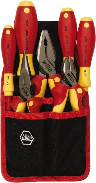 Plier Set: 7 Pc, Angle Pliers MPN:32985