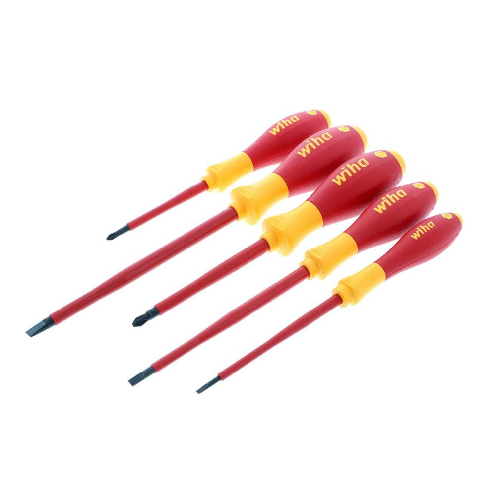 Screwdriver Sets, Screwdriver Types Included: Phillips , Slotted , Container Type: None , Tether Style: Not Tether Capable , Number Of Pieces: 5  MPN:32091