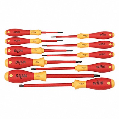 Insulated Screwdriver Set NmPcs10 MPN:32093