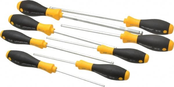 Screwdriver Set: 8 Pc, Screw Holding Ball End Hex Screwdriver MPN:36793