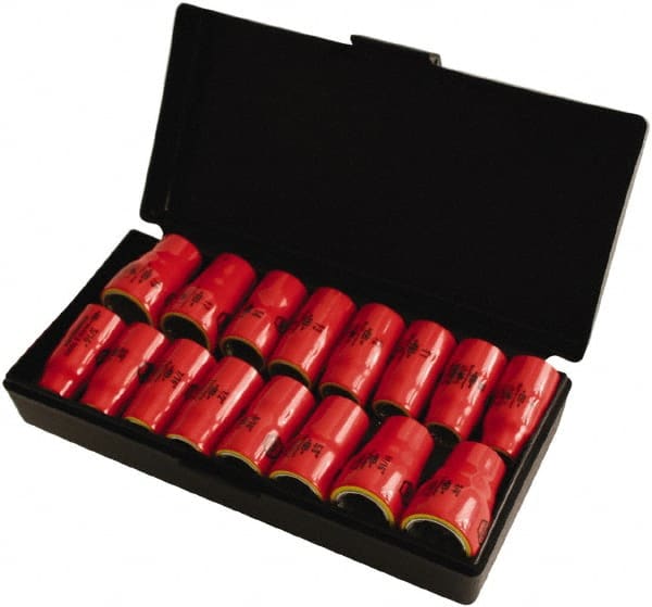 Insulated Standard Socket Set: 16 Pc MPN:31491