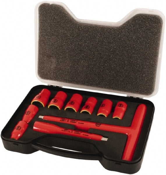 Insulated Standard Socket Set: 10 Pc MPN:31496