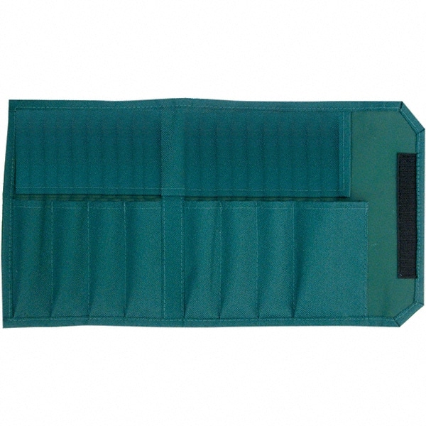 Tool Pouch: 8 Pockets, Polyester, Green MPN:91118