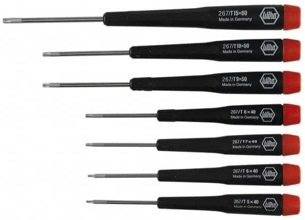 7 Piece T5 to T15 Micro Handle Torx Driver Set MPN:26792