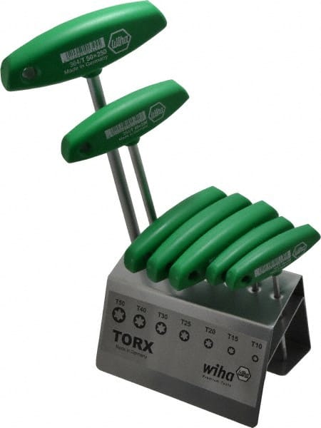 7 Piece T10 to T50 T-Handle Torx Key Set MPN:36490