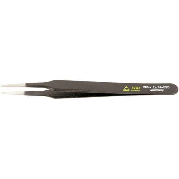 ESD Safe Tweezer: 2A-SA, Anti-Magnetic Stainless Steel, 4.72