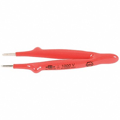 Insulated Tweezers Straight Blunt 5 In MPN:75210