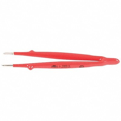 Insulated Tweezers Straight Blunt 8 In MPN:75220