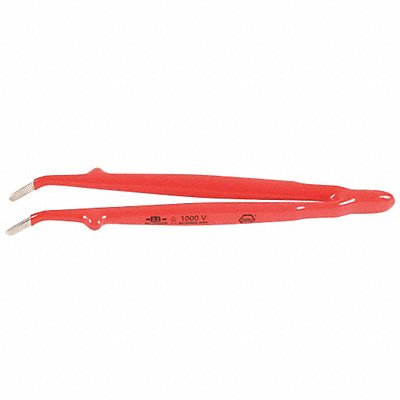 Insulated Tweezers Angled Blunt 8 In MPN:75304