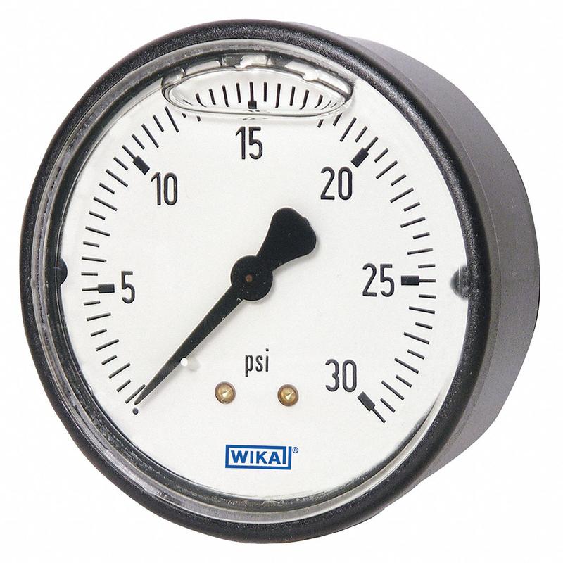 Pressure Gauge 1-1/2 Dial Size Back MPN:113.13.15.100.B