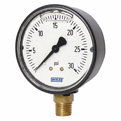 Pressure Gauge 2 Dial Size MNPT MPN:113.13.20.1000.L