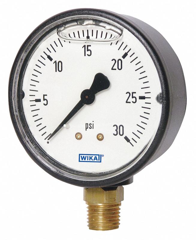 Pressure Gauge 2 Dial Size MPN:113.13.20.1000.L