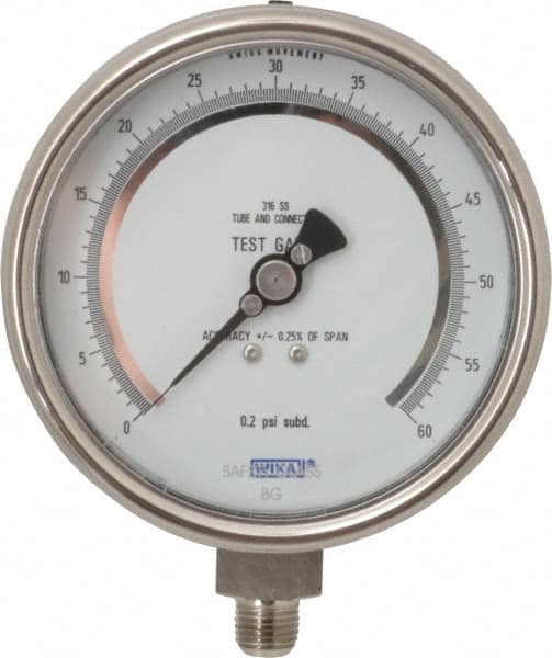 Pressure Gauge: 4