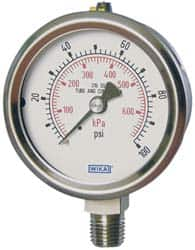 Pressure Gauge: 2-1/2