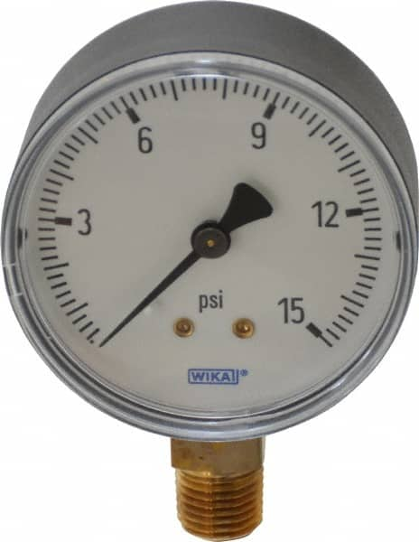 Pressure Gauge: 2-1/2