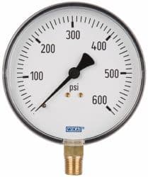 Pressure Gauge: 4