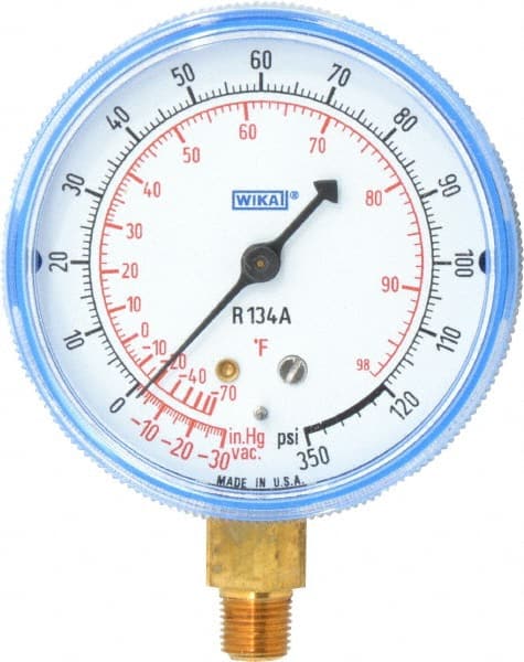 Pressure Gauge: 2-1/2