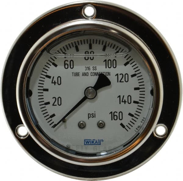 Pressure Gauge: 2-1/2