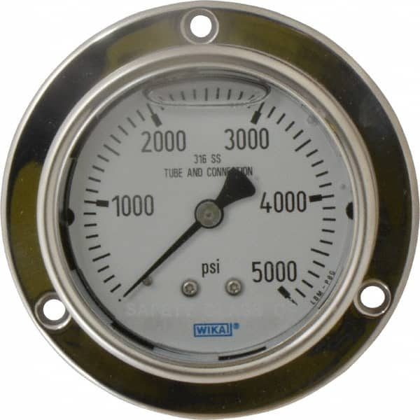 Pressure Gauge: 2-1/2