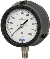 Pressure Gauge: 4-1/2