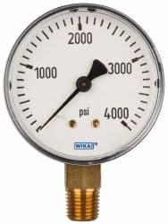 Pressure Gauge: 2-1/2