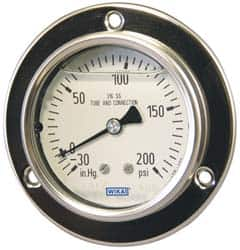 Pressure Gauge: 2-1/2