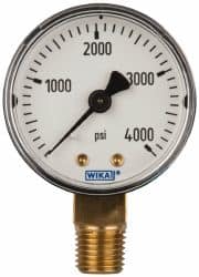 Pressure Gauge: 2