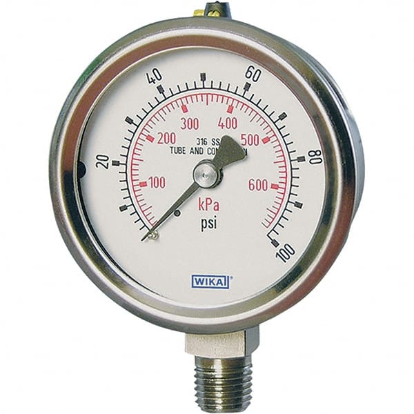 Pressure Gauge: 4