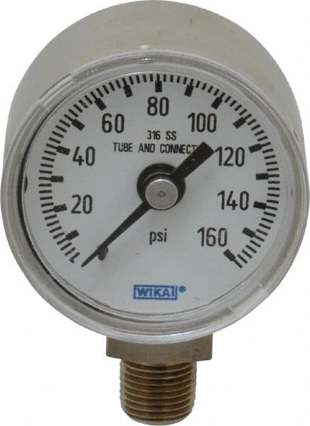 Pressure Gauge: 1-1/2