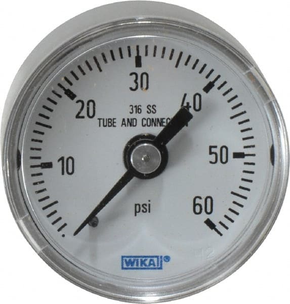 Pressure Gauge: 1-1/2