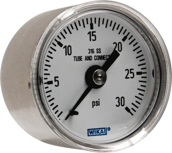 Pressure Gauge: 1-1/2