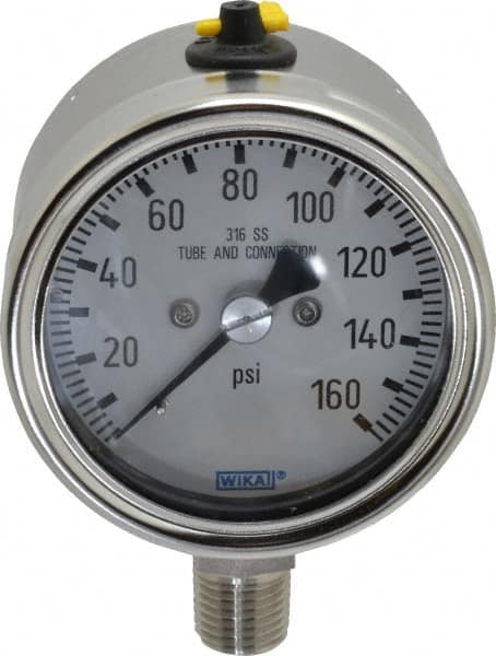 Pressure Gauge: 2-1/2