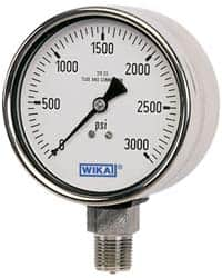 Pressure Gauge: 2-1/2