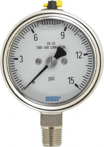 Pressure Gauge: 2-1/2