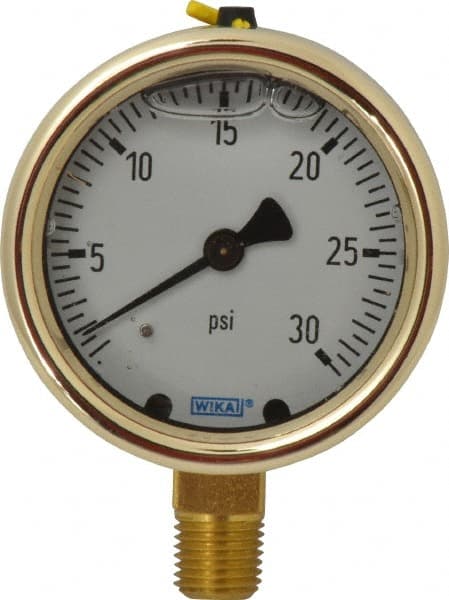 Pressure Gauge: 2-1/2