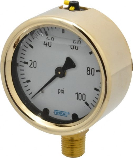 Pressure Gauge: 2-1/2