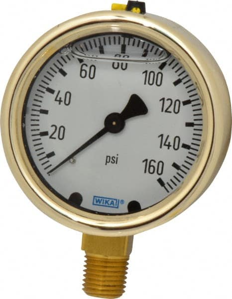 Pressure Gauge: 2-1/2