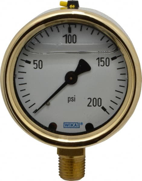 Pressure Gauge: 2-1/2