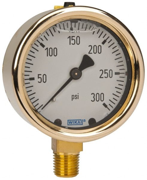 Pressure Gauge: 2-1/2